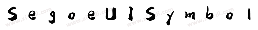 SegoeUISymbol 常规字体转换